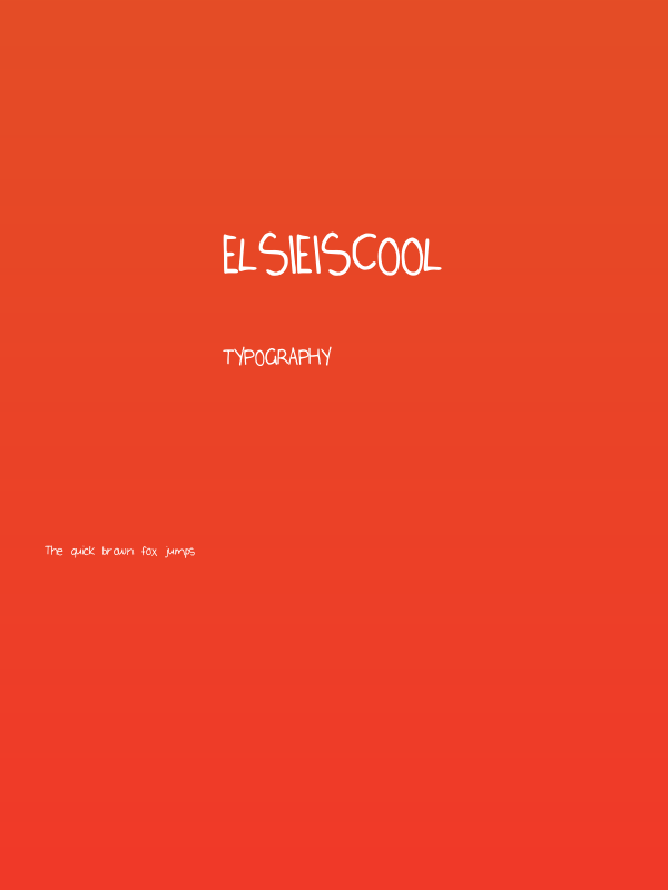Elsieiscool Poster