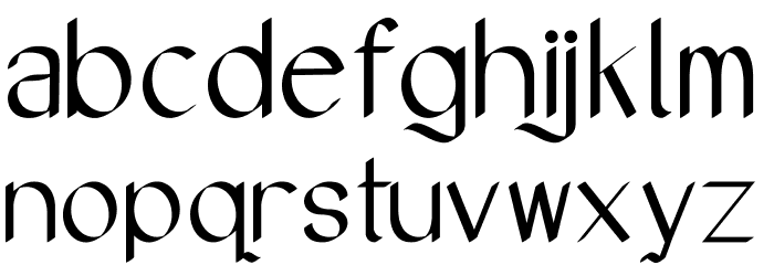 Elster Sans Font LOWERCASE
