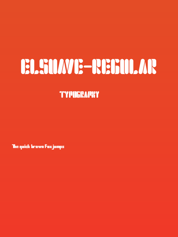 Elsuave-Regular Poster