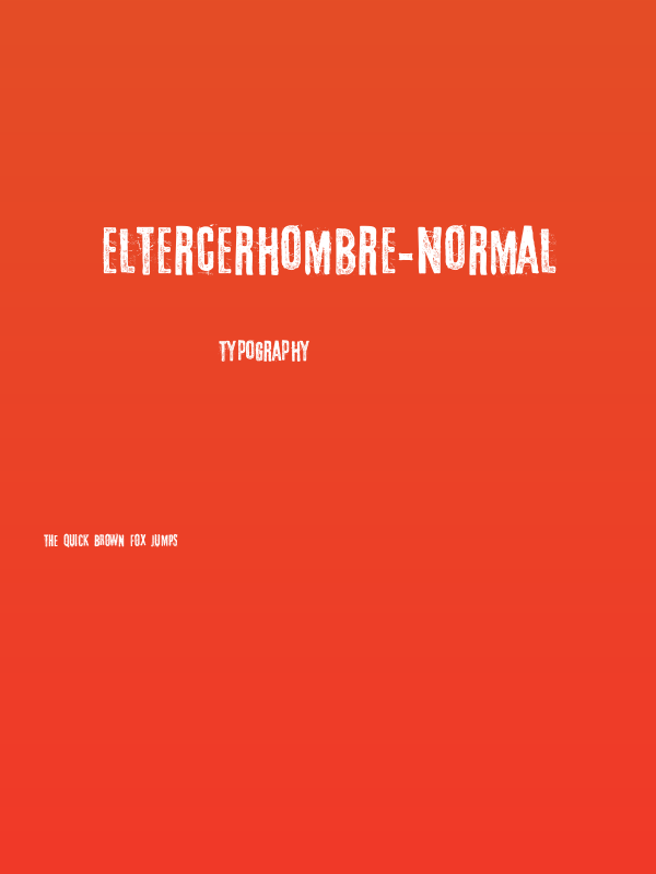Eltercerhombre-Normal Poster