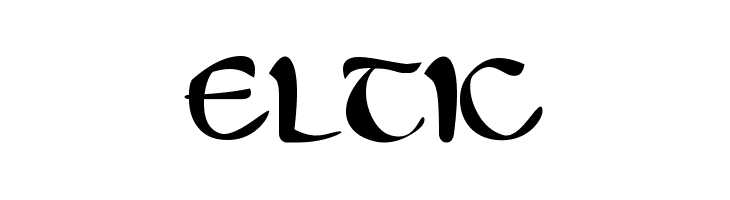 Eltic  baixar fontes gratis