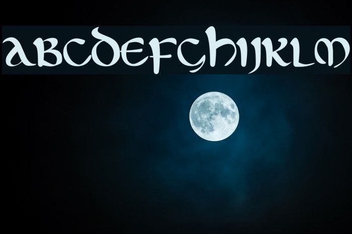 Eltic Font examples