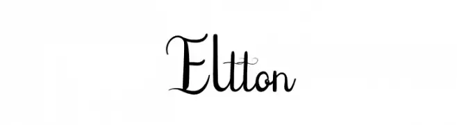 Eltton  تنزيل الخطوط