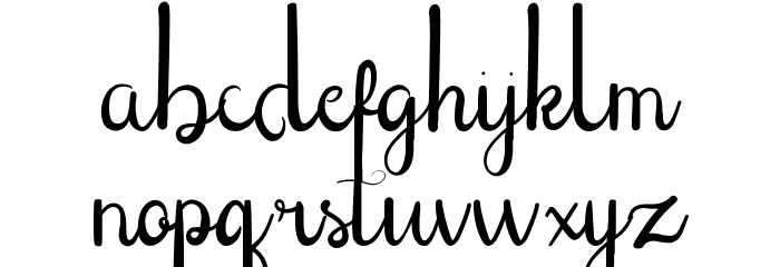 Eltton Font LOWERCASE