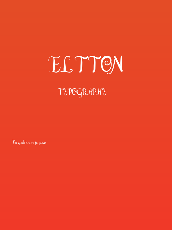 Eltton Poster