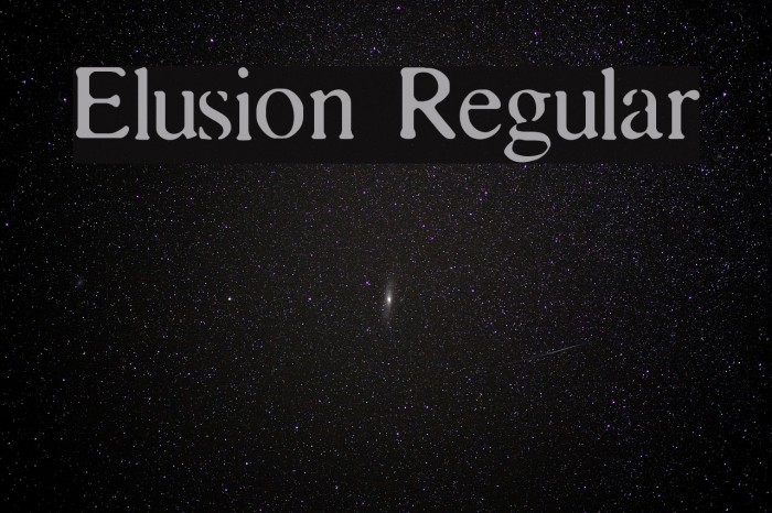 Elusion Regular Example 1