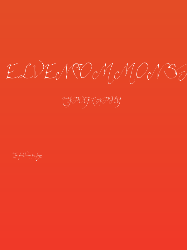 ElvenCommonSpeak Poster