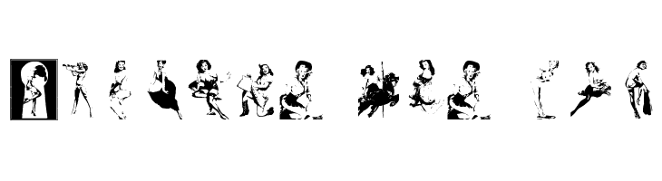 Elvgren Pin-ups  Fuentes Gratis Descargar