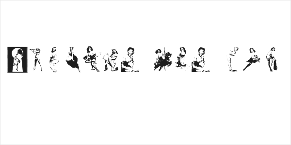 Elvgren Pin-ups Logo