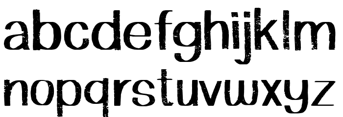 Elvian Regular Font LOWERCASE