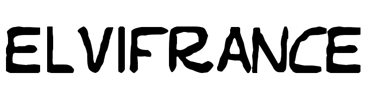 Elvifrance Font