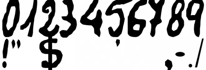 Elvifrance Font OTHER CHARS