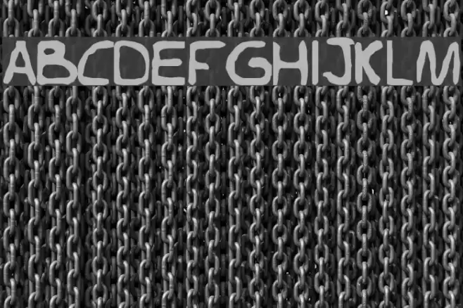 Elvifrance Font examples