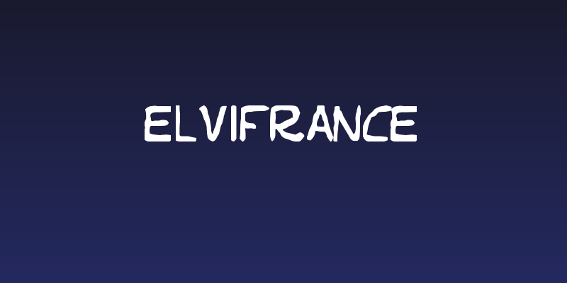 Elvifrance Social Header