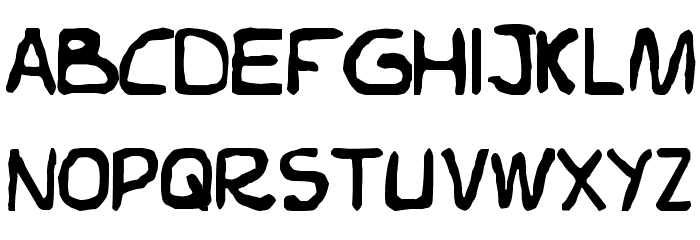 Elvifrance Font LOWERCASE