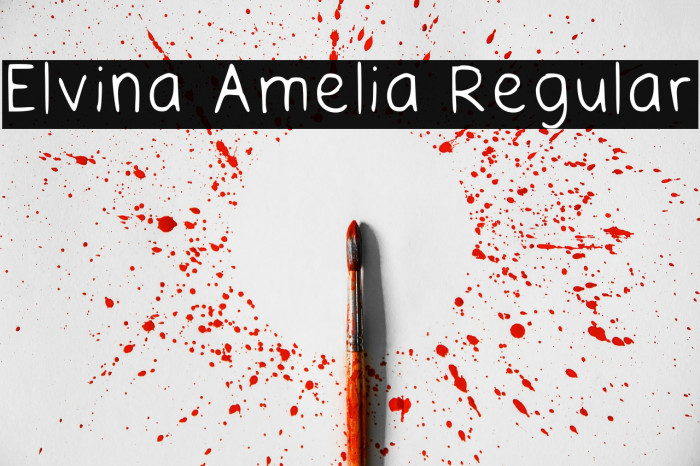 Elvina Amelia Regular Example 3