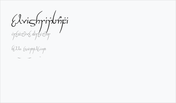 ElvishRingNFI Business Card