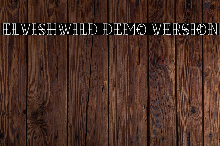 Elvishwild Demo Version Example 2