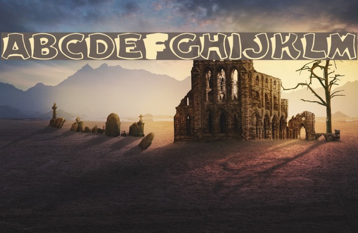 Elwood Bold Font examples
