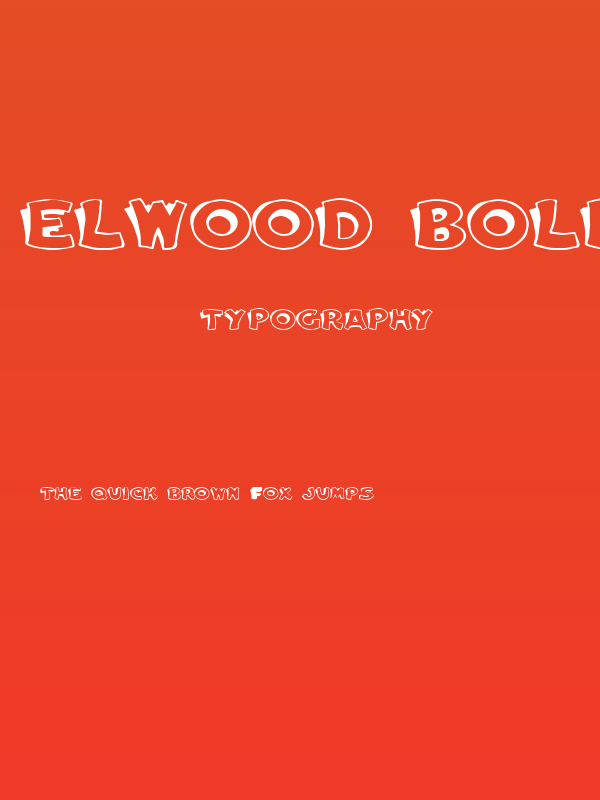 Elwood Bold Poster