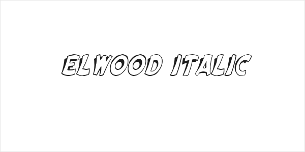Elwood Italic Logo