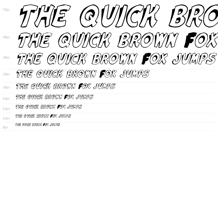 Elwood Italic Waterfall