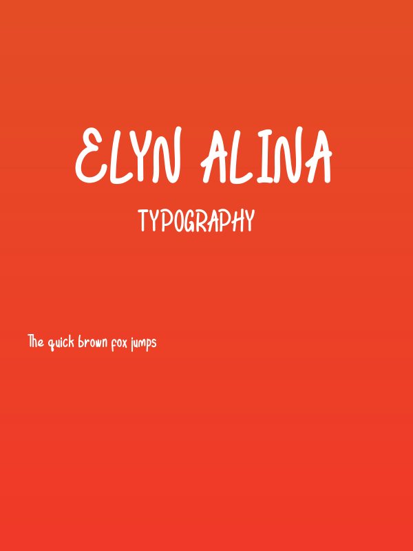 Elyn Alina Poster