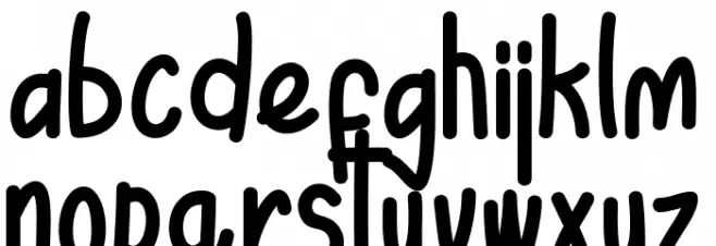 Elyn Alina Schriftart Kleinbuchstaben