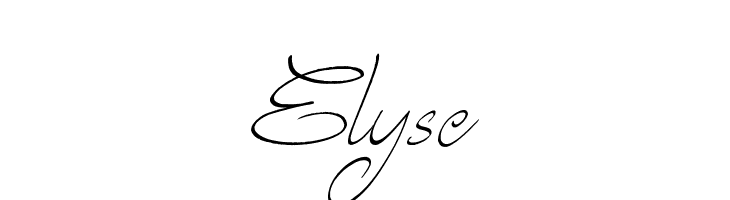 Elyse Font
