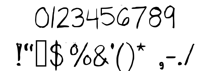 Elysia Regular Font OTHER CHARS
