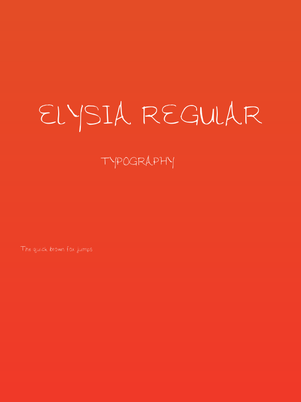 Elysia Regular Poster