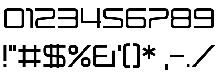 Elysian Fields フォント その他の文字