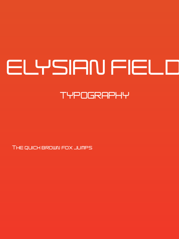 Elysian Fields Poster