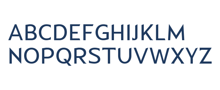 Elysian Glide Regular Uppercase