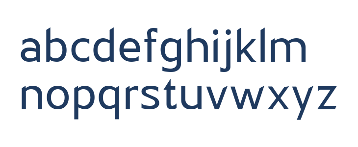 Elysian Glide Regular Lowercase