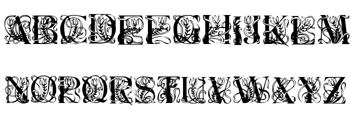 Elzevier Caps Regular Font LOWERCASE