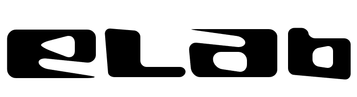 eLab  フリーフォントのダウンロード