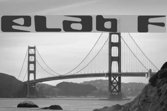 eLab Font examples