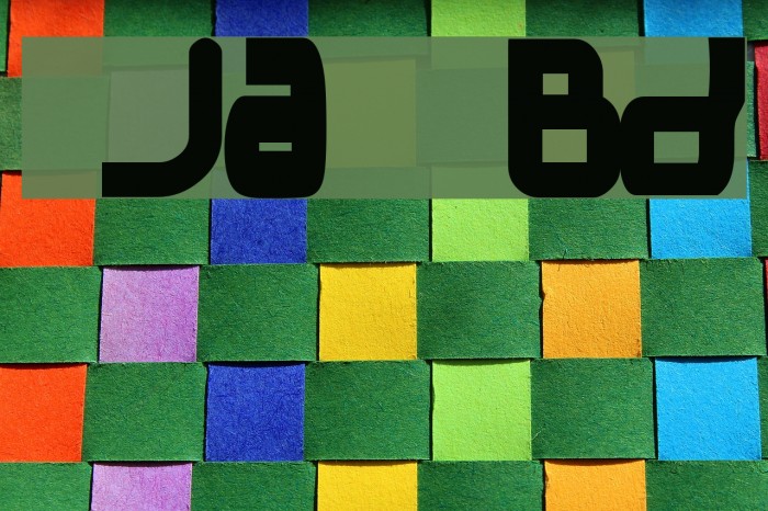 el Jay mixmix Bold Font examples