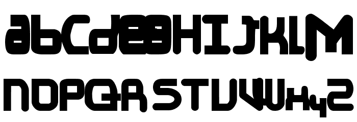 el Jay mixmix Bold Font LOWERCASE