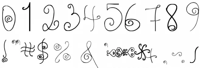 elaine Font OTHER CHARS