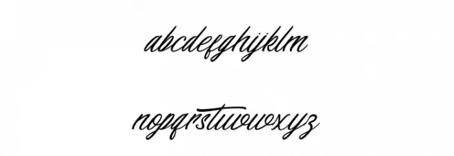 elaineighteen Caratteri MINUSCOLO