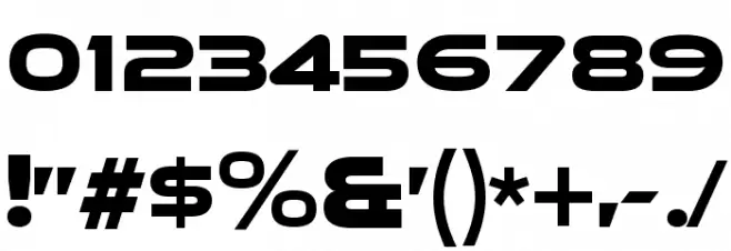 elasis rg Font OTHER CHARS