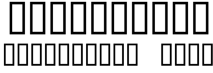electrance Font OTHER CHARS