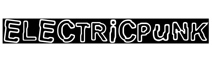 electric Punk  フリーフォントのダウンロード