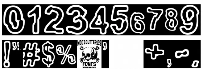 electric Punk Font OTHER CHARS