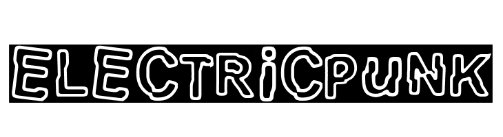 electric Punk  Fuentes Gratis Descargar