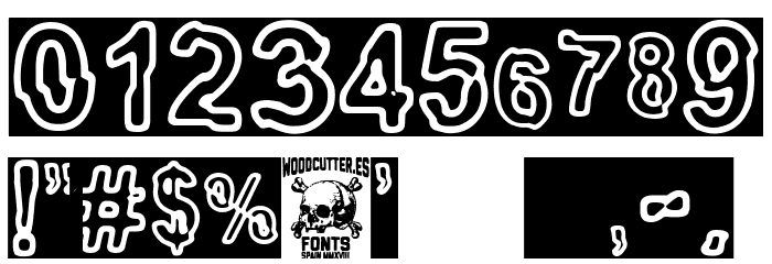 electric Punk Font OTHER CHARS