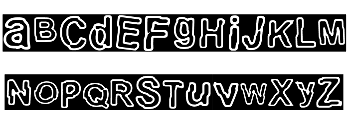 electric Punk Font LOWERCASE