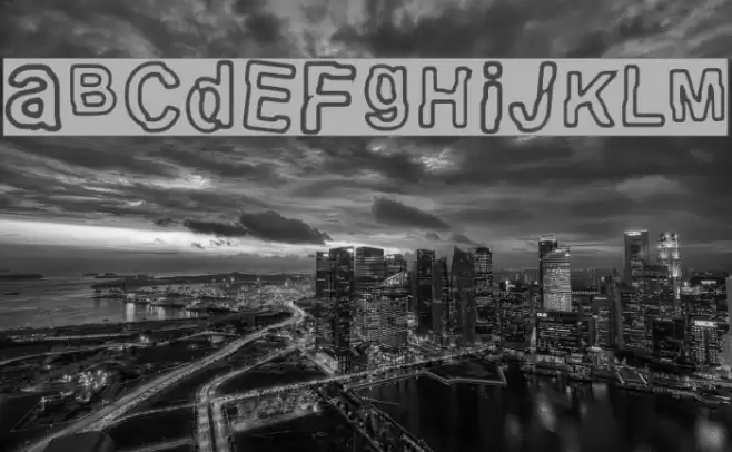 electric Punk Font examples